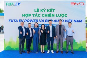 Lễ ký kết hợp tác chiến lược FUTA EV Power và BYD Auto Việt Nam